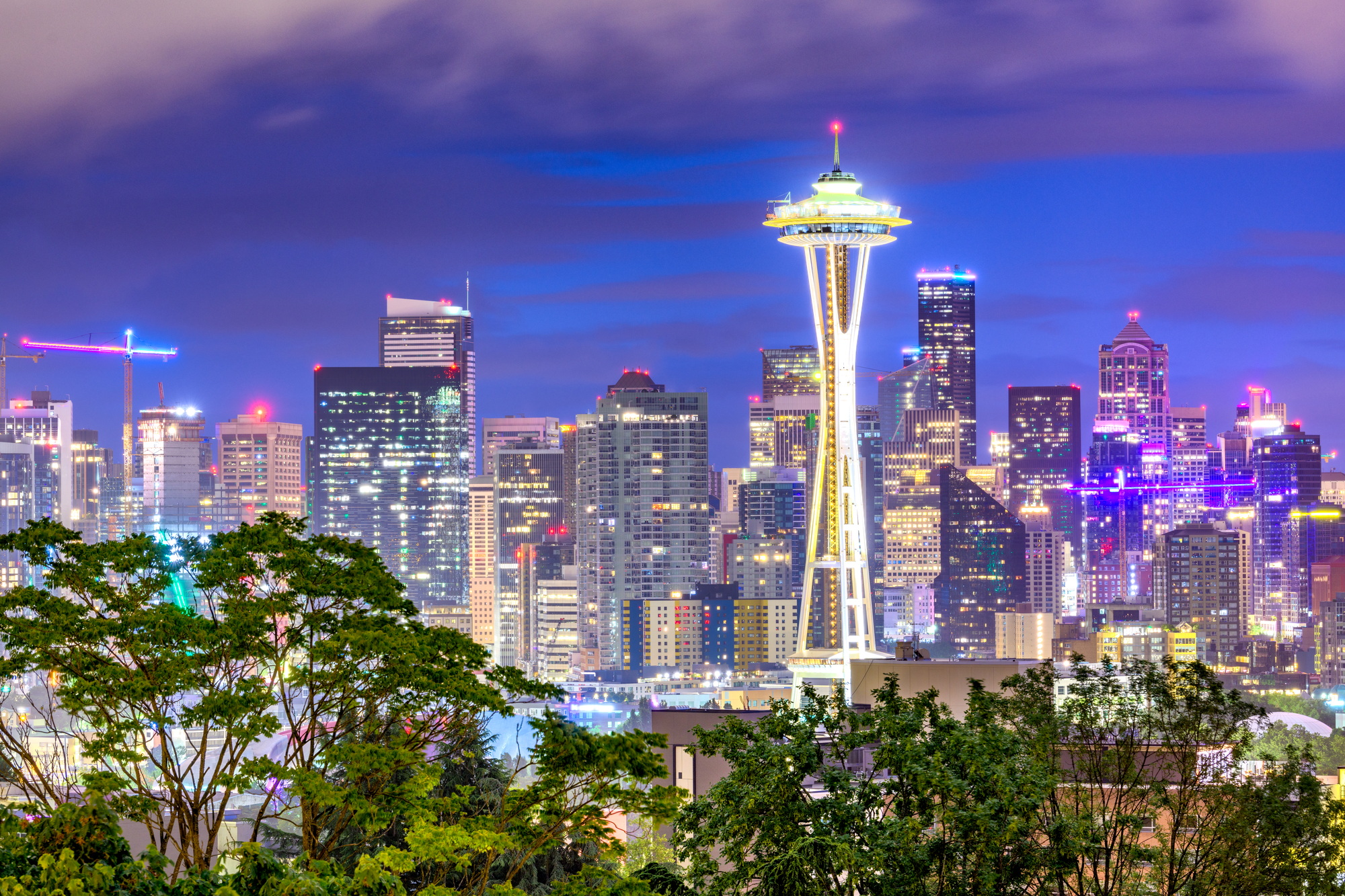 Seattle, Washington, USA Skyline